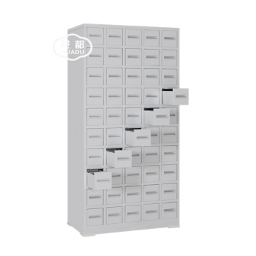 Steel small drawers chinese medical medicine cabinet